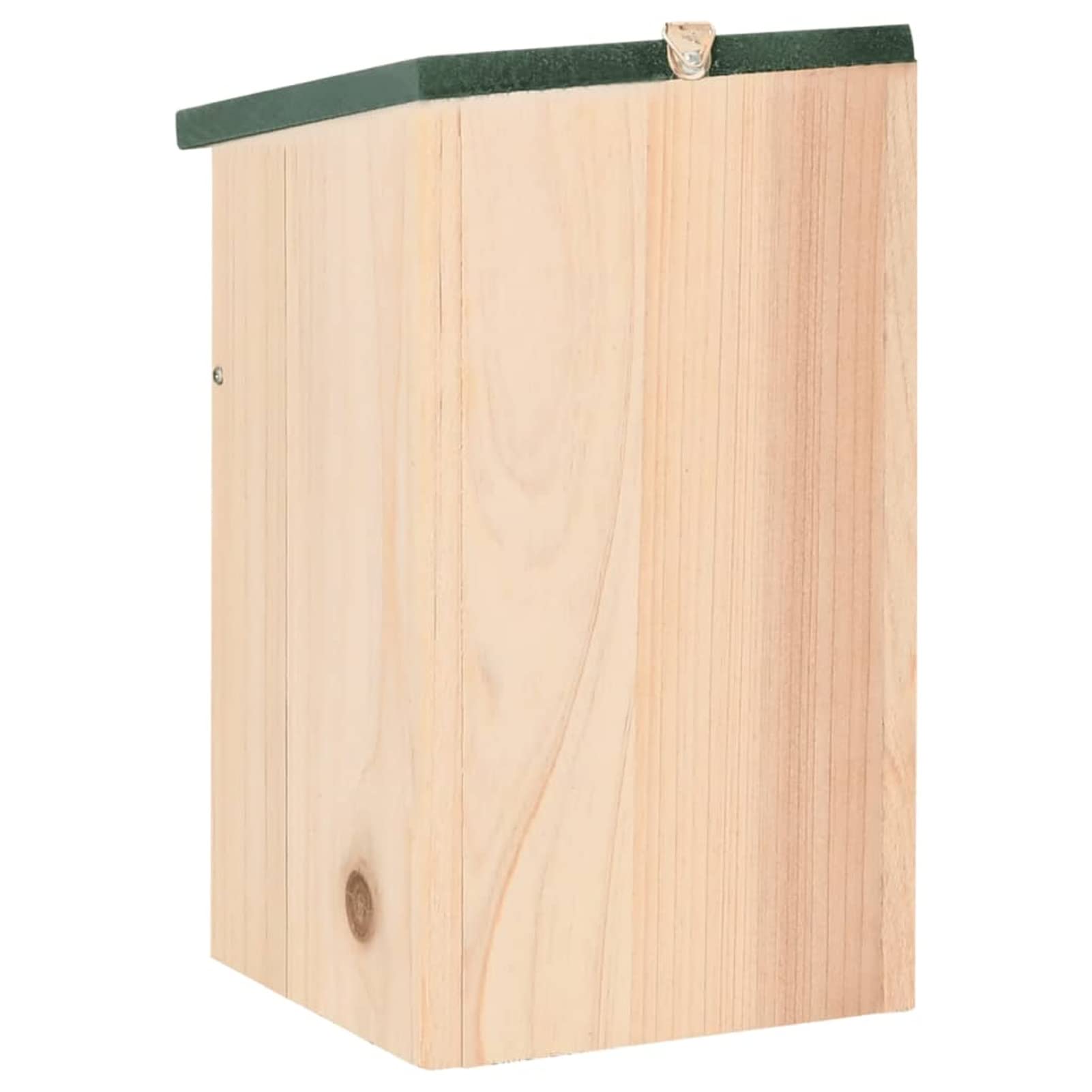Brokky Casette per Gli Uccelli 8 pz in Legno 12x12x22 cm,Casetta per Uccelli - Nido Ideale per Uccelli Selvatici - Resistente alle Intemperie - Realizzata in Legno Massello 100% Naturale