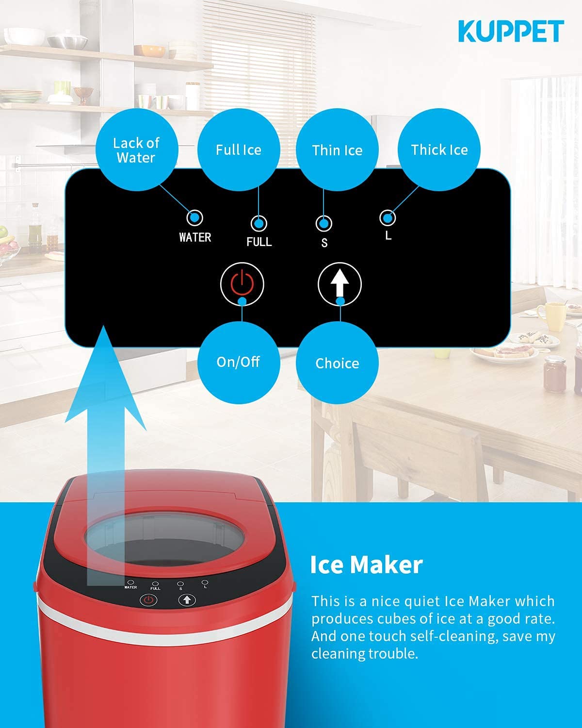 Portable Machine Electric Countertop Self Cleaning