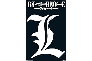 Trends International Death Note-L Symbol Wall Poster: Your Gateway to the Supernatural