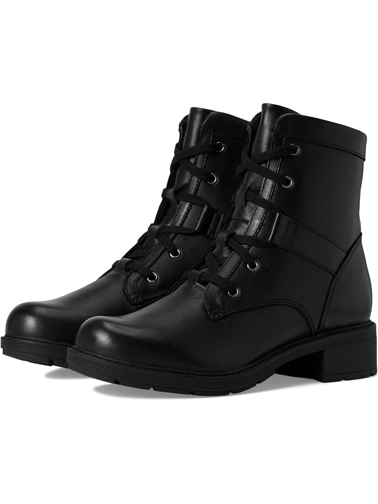 Black Clarks Hearth Parker