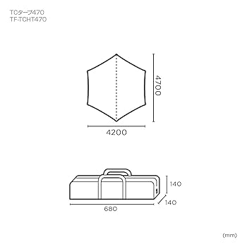 Amazon | TENT FACTORY(テントファクトリー) TCタープ470 MG 470