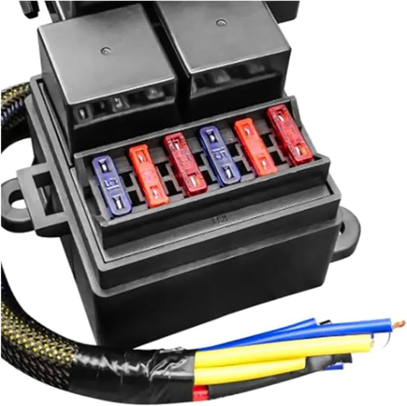 Car Fused Pre-Wired Fuse Box Fit for Car Replacement