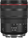 Canon - Objetivo RF 24-105mm f/4 L IS USM (Longitudes focales del Zoom de 24-105mm, Enfoque mínimo de 0,45 m) Negro - 1