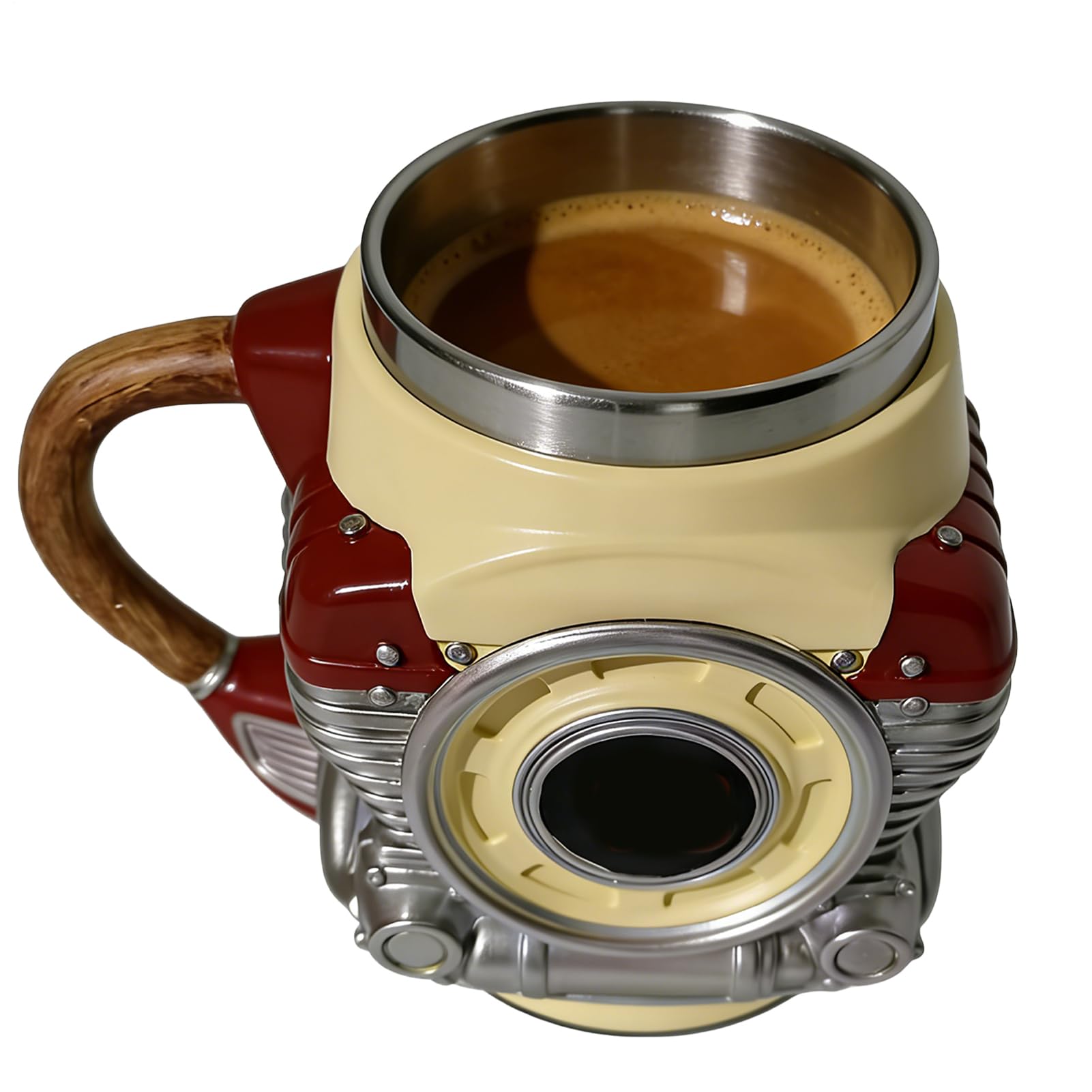 Vaso Térmico de Acero Inoxidable Aislante Antideslizante Tridimensional