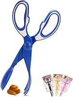 Vista 3 de Recogedor de excrementos de perro portátil de plástico, tipo pinza de tijera, recogedor de excrementos de mascotas, para perros, cachorros, gatos
