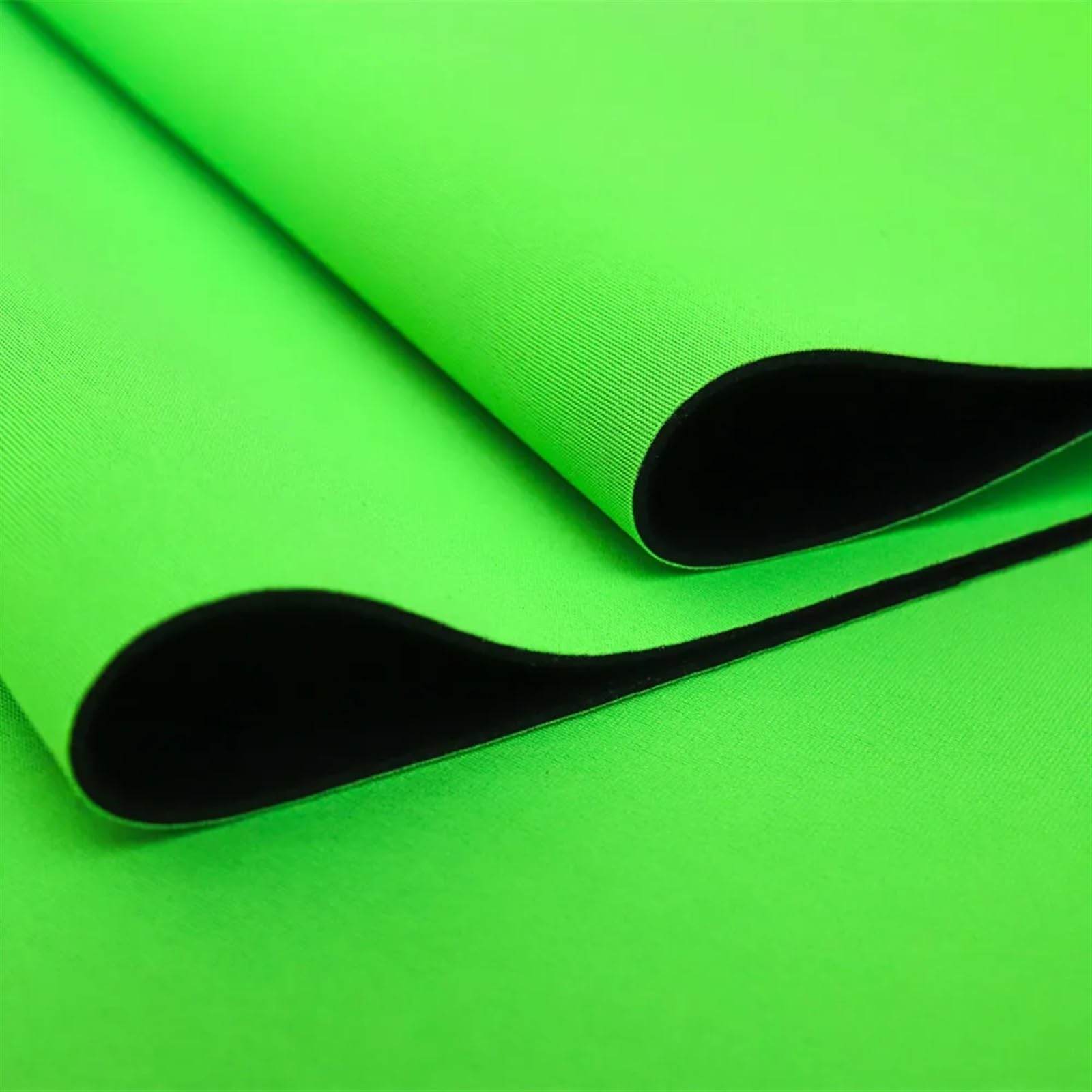 Neoprene Waterproof Fabric Small Sample 2mm Green Neoprene Sewing Fabric Windproof Waterproof Wetsuit(45cm x 35cm)
