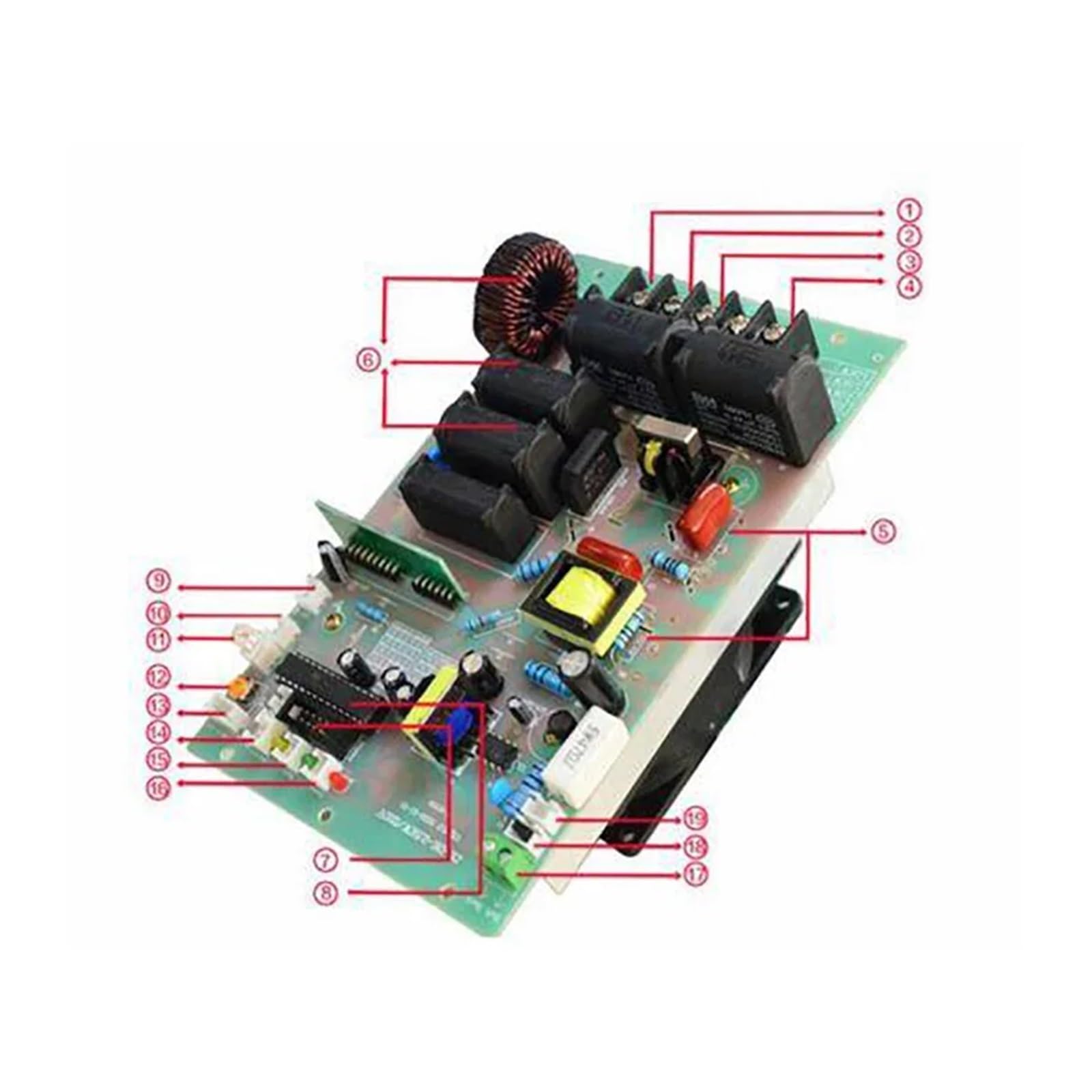 Nagrzewnica indukcyjna Elektromagnetyczna nagrzewnica indukcyjna do wytłaczarki maszyn z tworzyw sztucznych Nagrzewnica elektromagnetyczna małej mocy 2,5~5,0 kW z wydajnym ogrzewaniem(5kw)