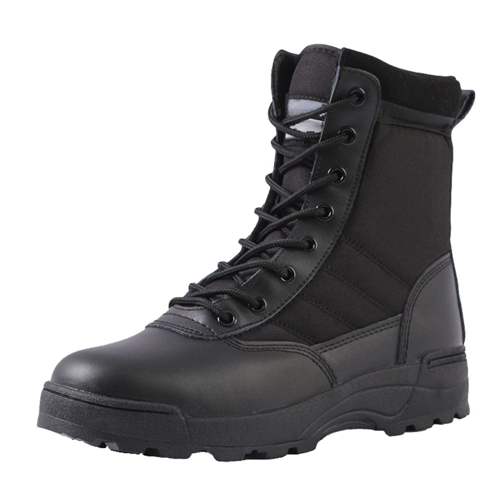 Générique Chaussures Militaires Et Boots pour Homme Montantes Militaire Bottes Combat Securité Rangers avec Coque Moto Botte Randonnée Confort Boots en Plein Air Chaussure Basket Running Chaussures