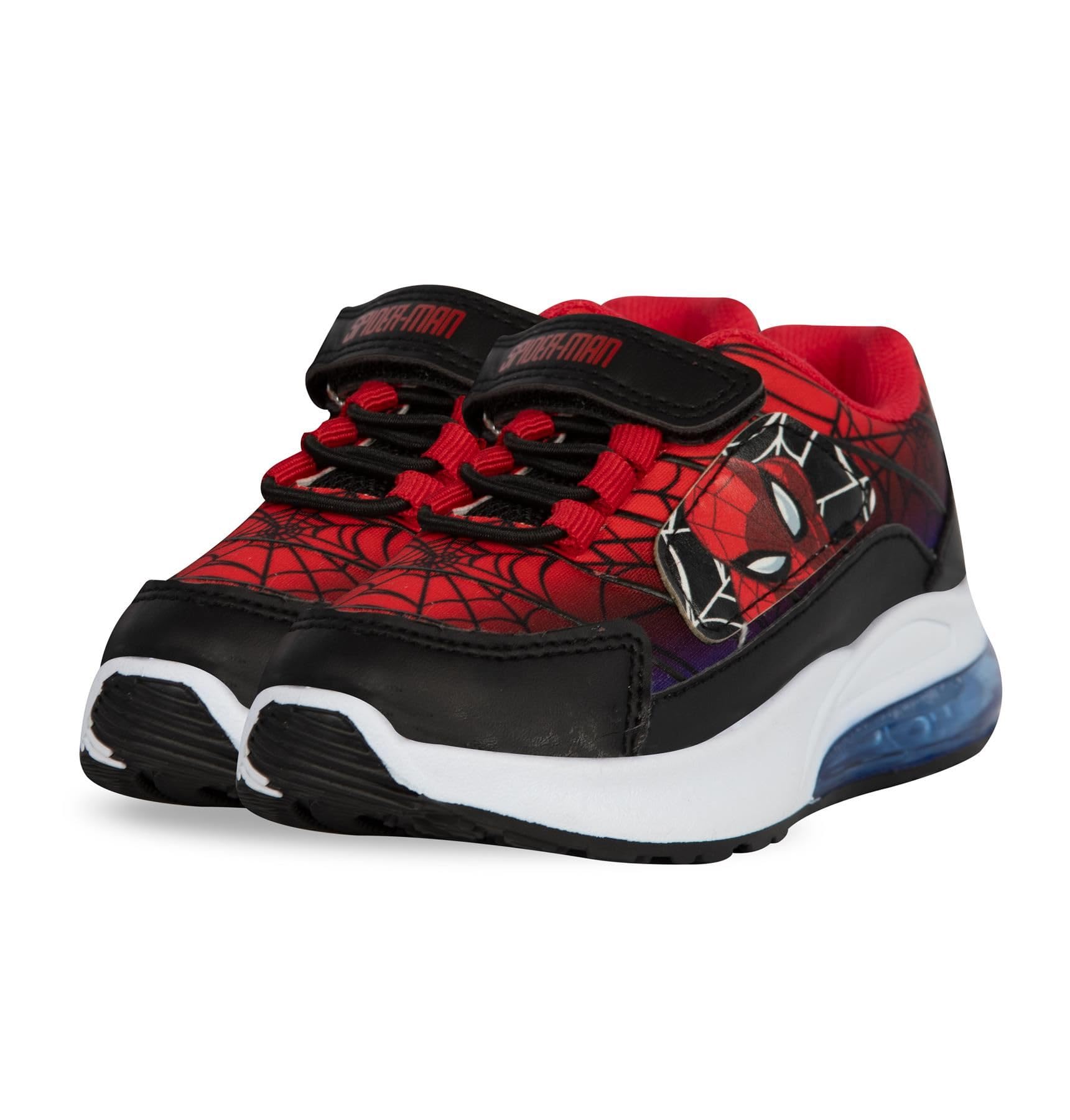 Scarpe da ginnastica Spiderman Deboss per bambini con licenza ufficiale, durevoli, eleganti, comode, leggere, antiscivolo, per festival, feste, incredibili avventure da indossare tutti i giorni per