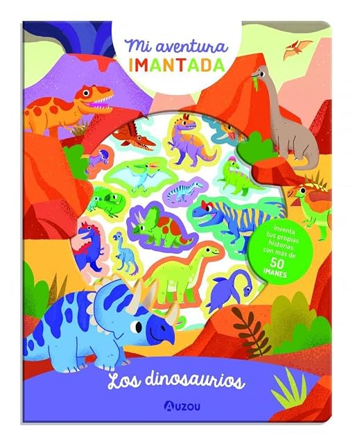 Portada de Mi Aventura Imantada: Dinosaurios