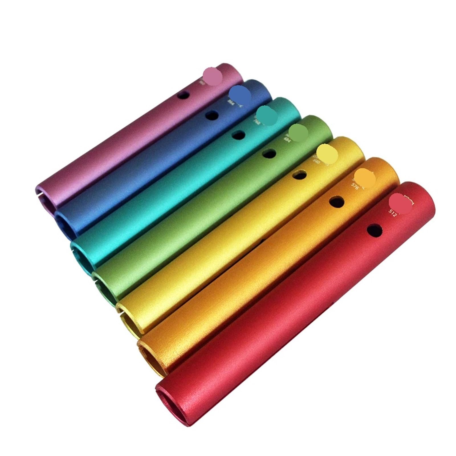 Set Di Tubi Wah-Wah Tubo Wah-Wah professionale a forma di rana, percussione portatile for musicoterapia, educazione precoce, banda, yoga, meditazione, bel regalo(768HZ)