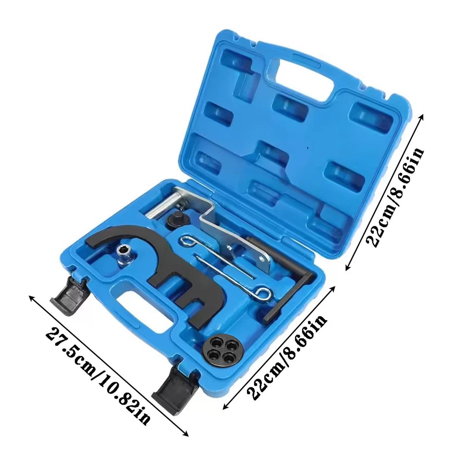 Kit de herramientas de sincronización para motor, juego completo de reparación de coche, kit de herramientas de sincronización de retención del árbol de levas, para vehículos, remolque, RV, automóvil
