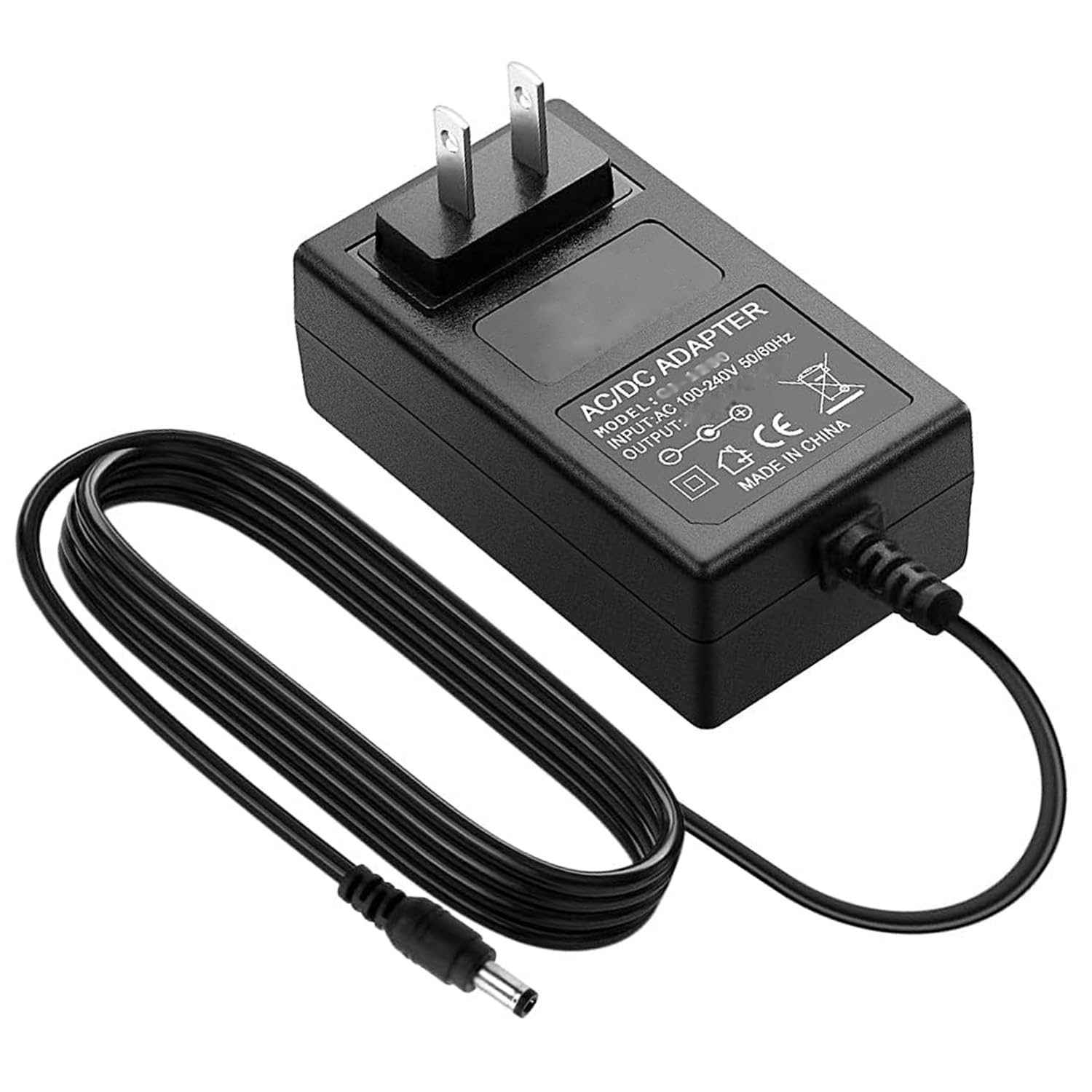 Shiatsu Foot Massager Machine Power Cord, 12V Foot Massager Cord Compatible for RENPHO/Nekteck/Breo/Snailax/Etekcity Foot Massager Machine AC Power