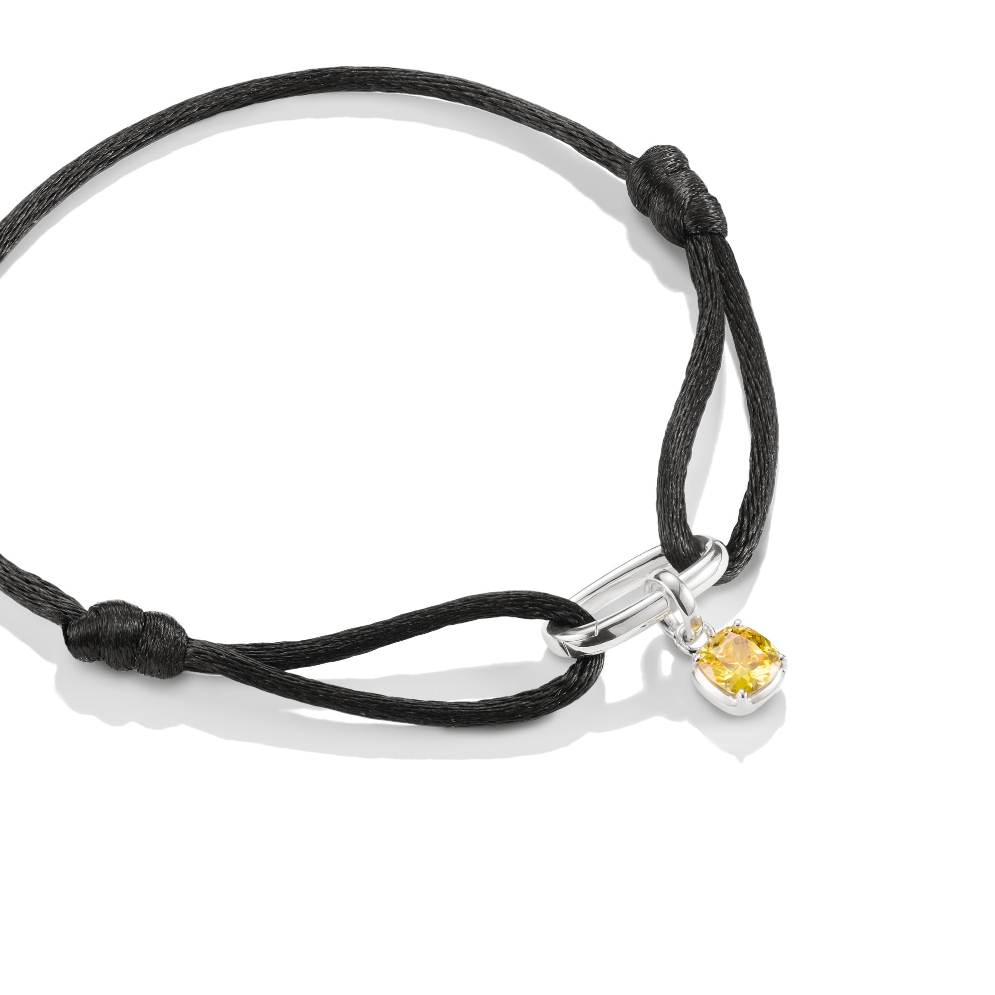 THOMAS SABO Connect Textile Bracelet 925 Sterling Silver