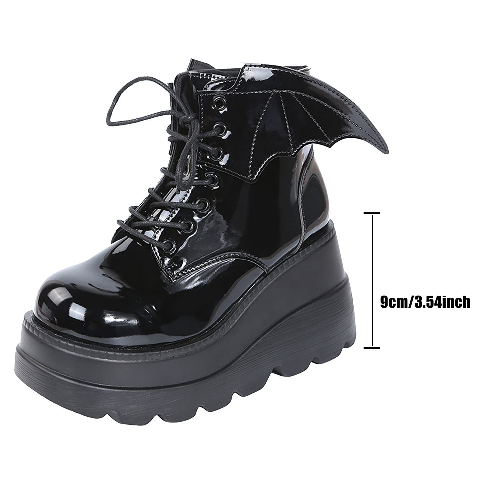 Amazon.com | ZKXYFFS Womens Goth Ankle Boots Platform Chunky High