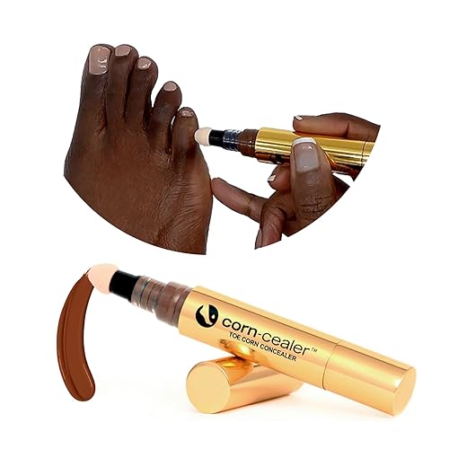 CORN-CEALER Corrector de maíz para dedos Oculta instantáneamente los callos de los dedos Corrector ligero para callos de los dedos MOCHA