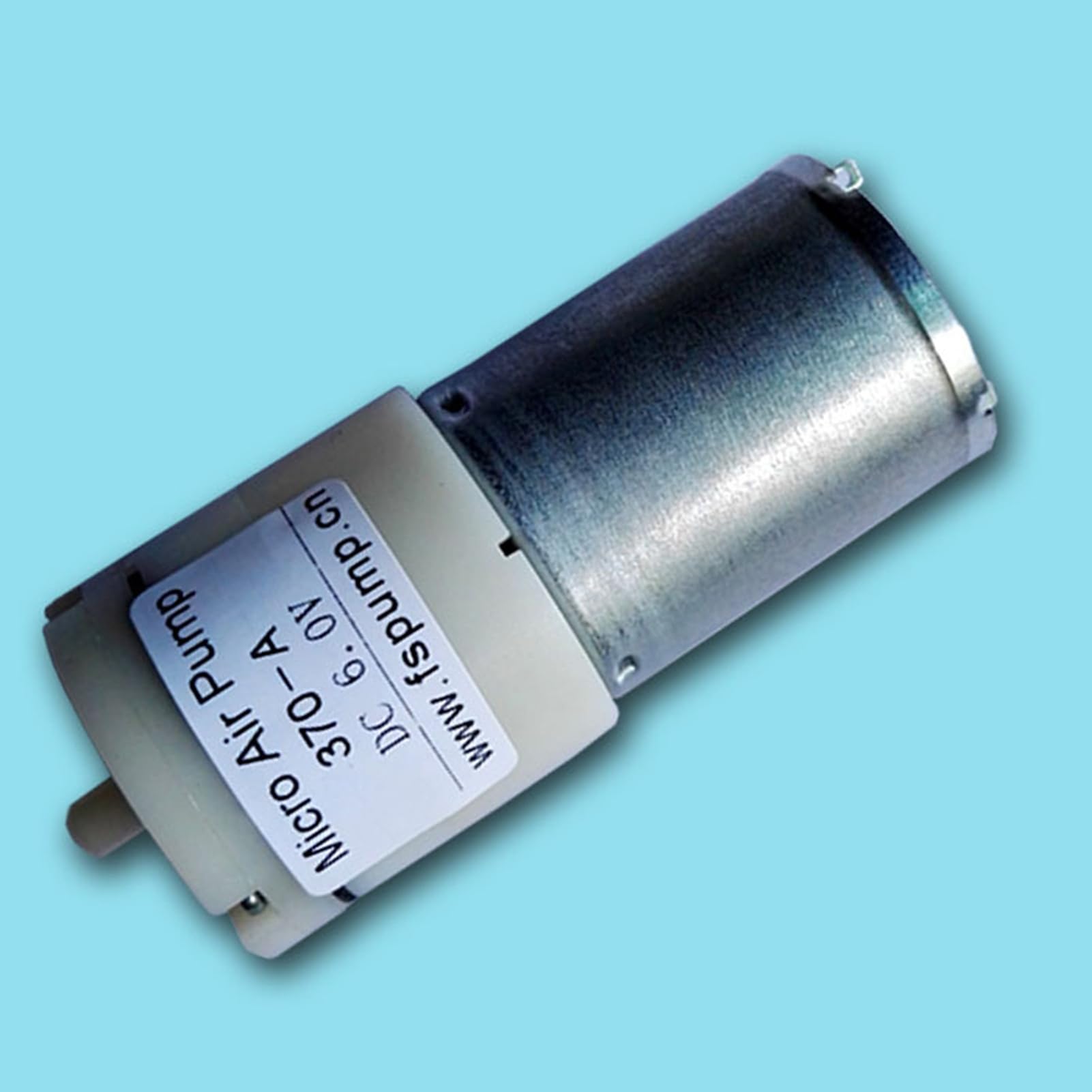 Pompa Aria Acquario 12V 370 - Mini Pompa Ossigeno Per Fish Tank E Massaggio