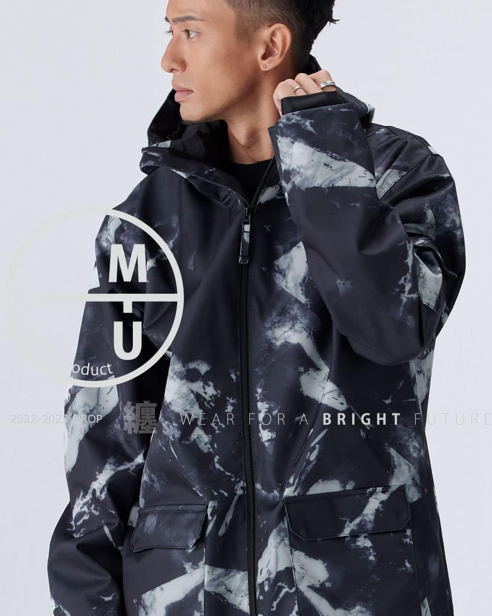 スノーボードウェアセット（メンズ　Mサイズ） エムティーユー] スノーボードウェア メンズ 上下セット 全19