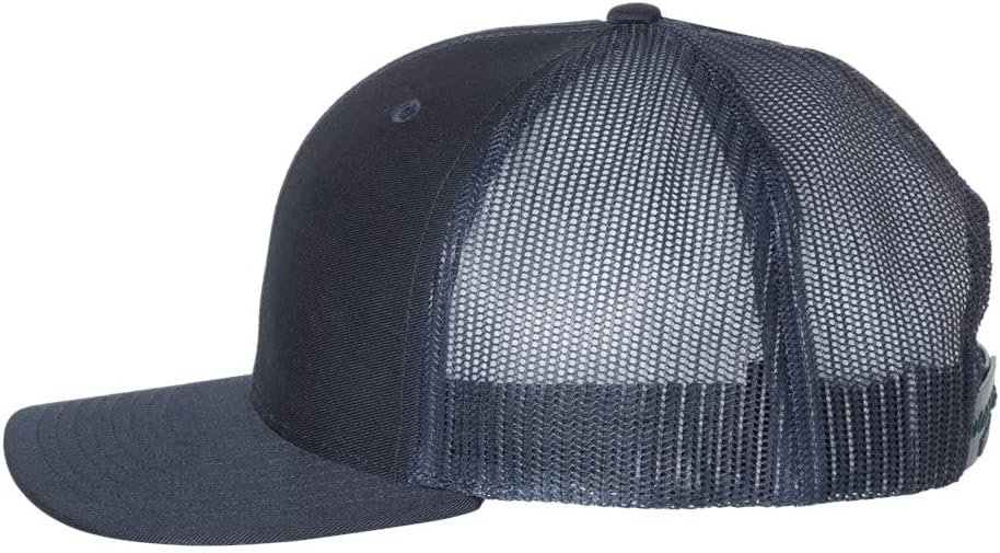 Miata MX5 Sports Car Logo Side Panel Laser Engraved Leather Patch Richardson 112 Snapback Trucker Hat Cap