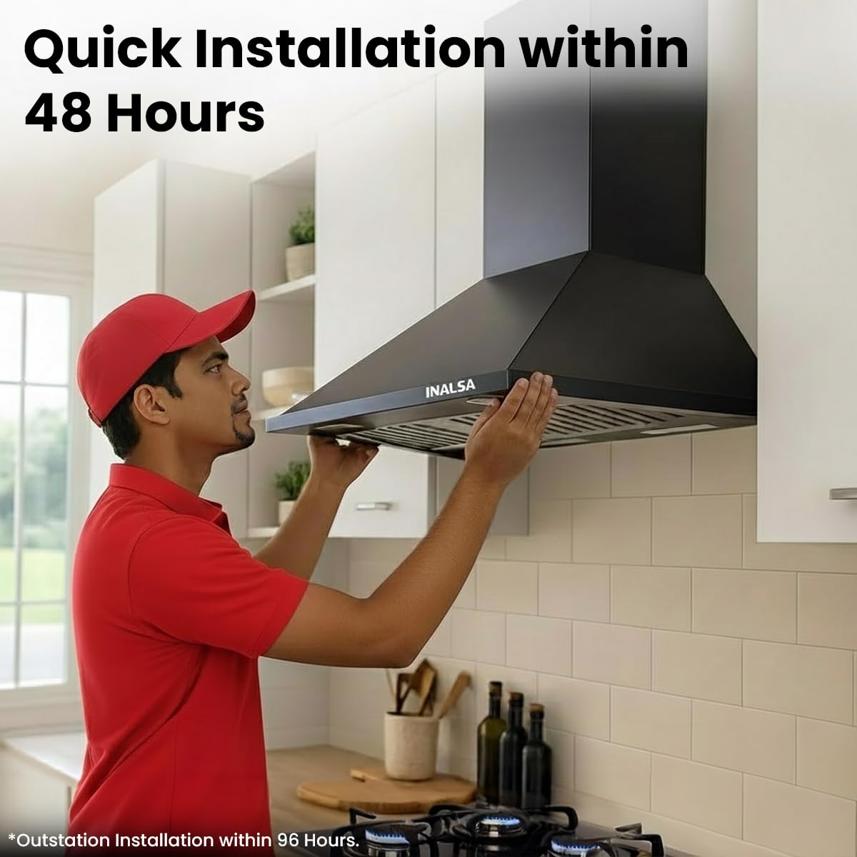Inalsa Ekon 60BKFL Pyramid Chimney - Powerful & Quiet -9