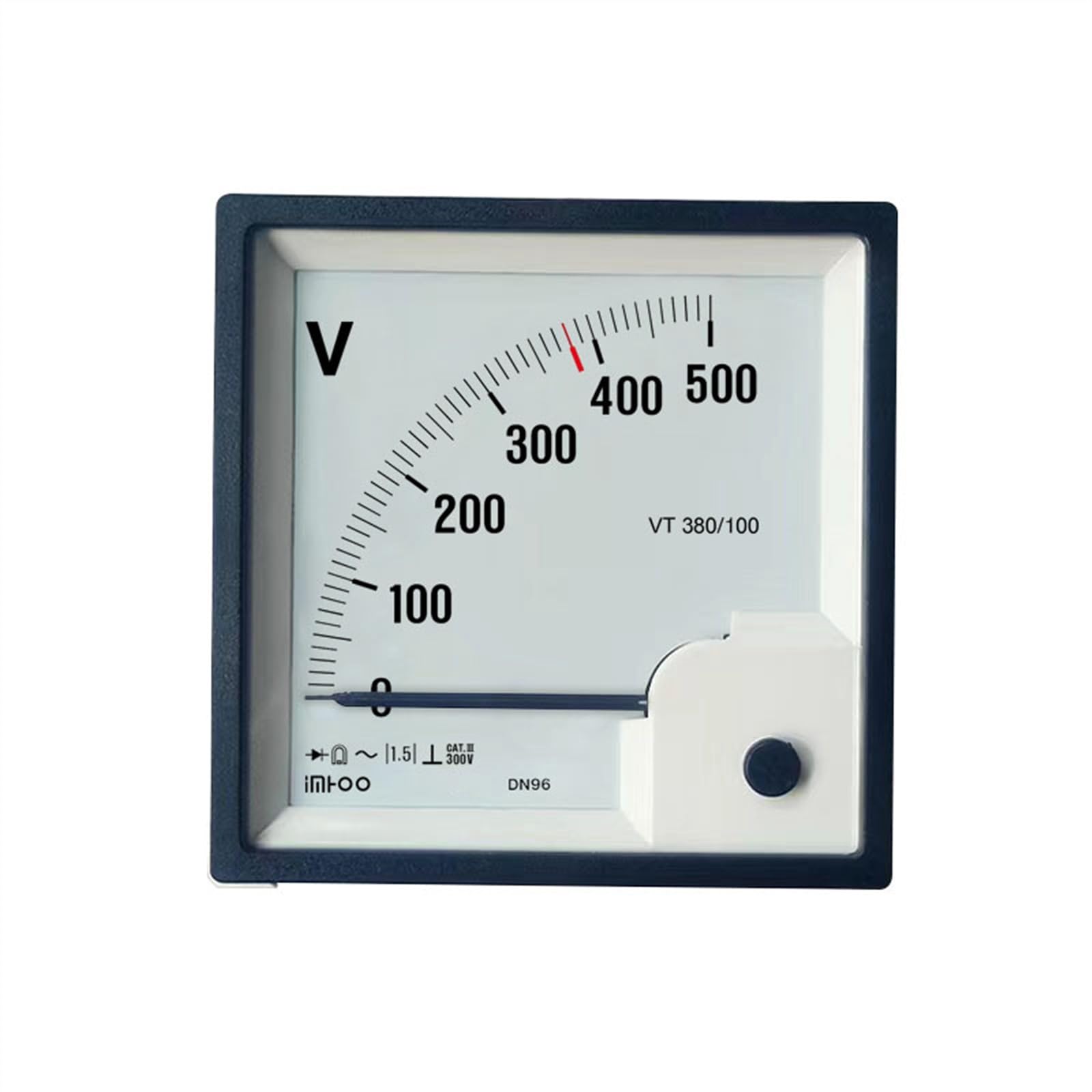 DN96 Puntero AC DC voltímetro AC500V voltímetro medidor Marino medidor de distribución de energía