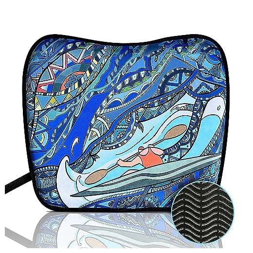 POUALAON Universal Kayak Seat Cushion | Kayaking Man Design Kayak Seat Pad Fit for Kayak, Canoe and Boat | Essential Women Kayak Accessories