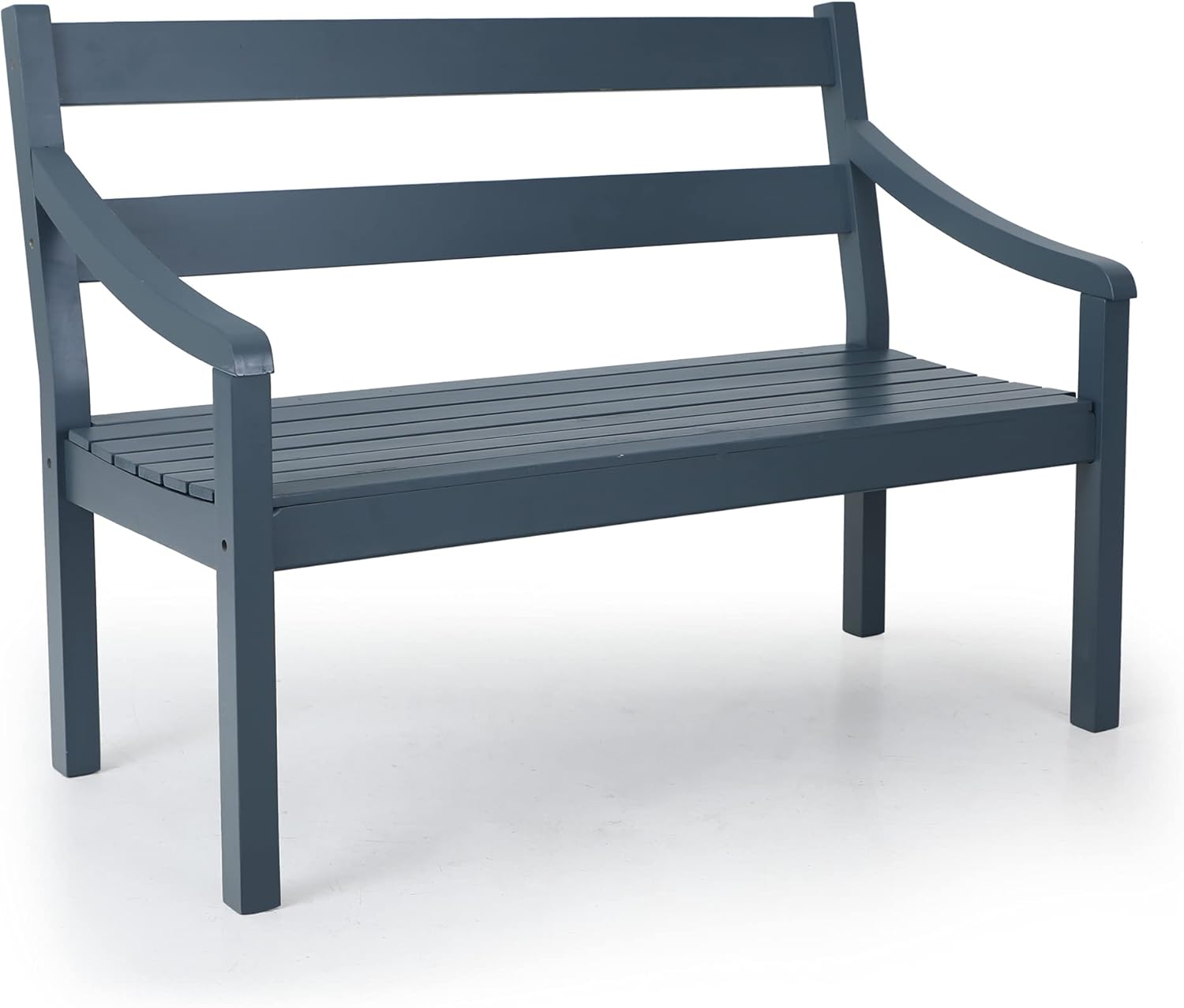 PHI VILLA Outdoor Wooden Bench, 4Ft Acacia Wood Kuwait Ubuy