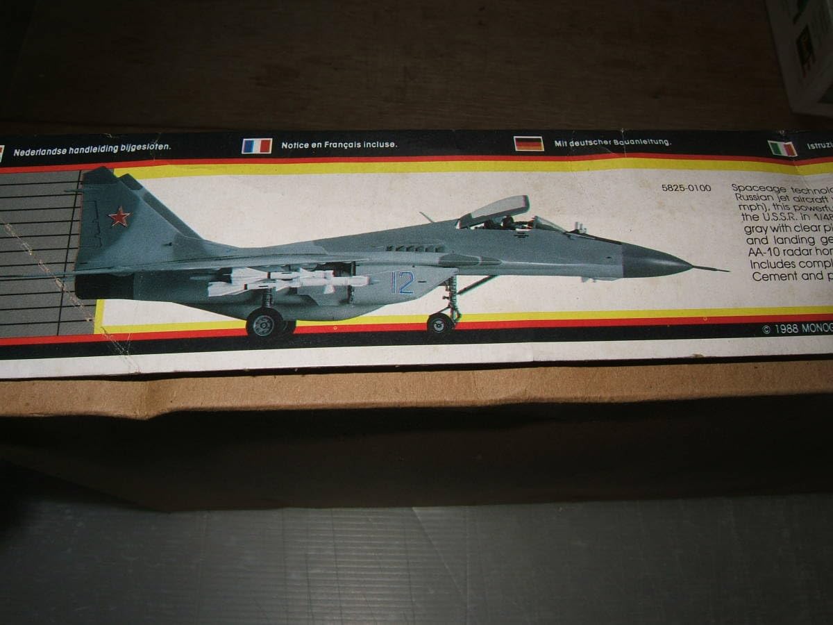 Amazon.co.jp: 1/48 モノグラム MIG-29 フルクラム オ3-上 : おもちゃ