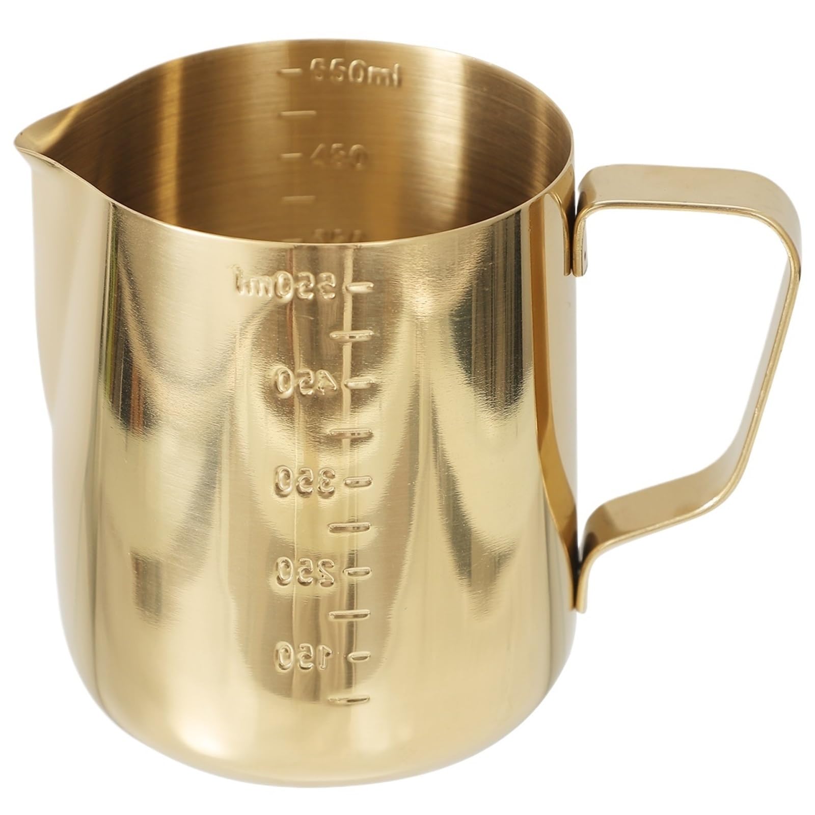 Taza de café concentrado, Espumador de leche graduado, tazas de café expreso, máquina de vapor, espuma de acero inoxidable, 2 uds. Para café