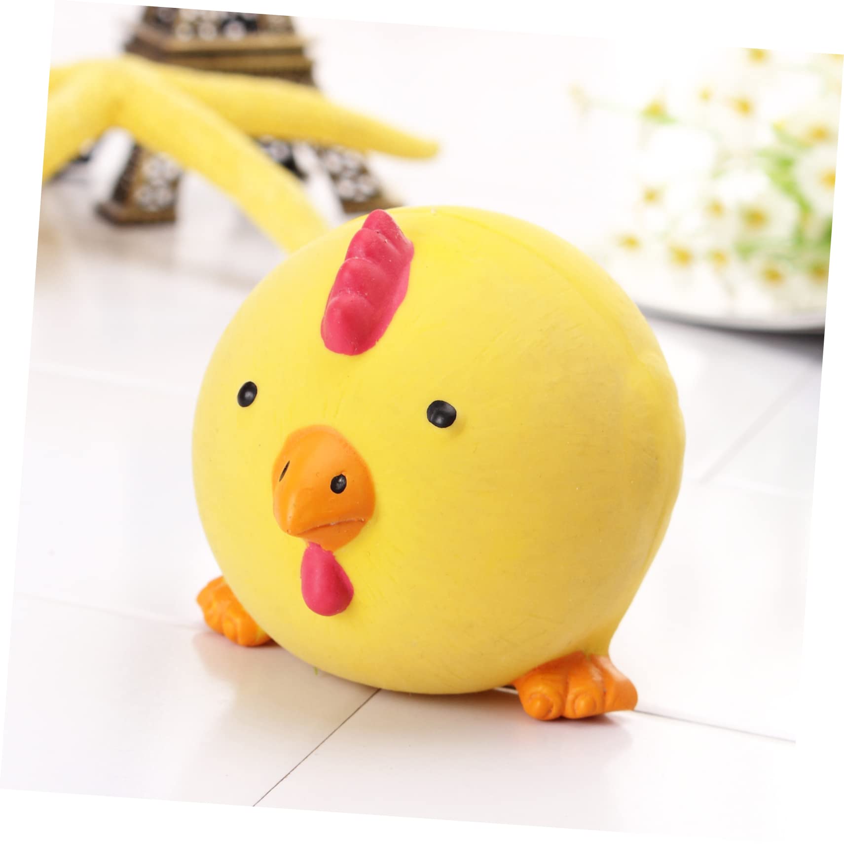 Kisangel 9stücke Cartoon Hundespielzeuge Aus Latex Quietschendes Kauspielzeug Für Hunde Beißspielzeuge Für Welpen Und Kleine Hunde Inkl Süßem Design Schweinchen Huhn Kuh