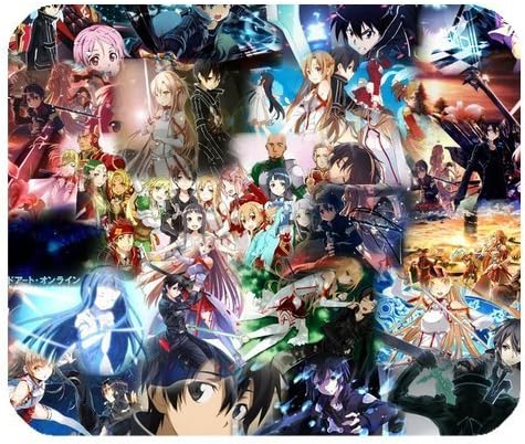 Anime Sword Art Online Personalized Custom Gaming Mousepad Rectangle Mouse Mat / Pad Office Accessory And Gift Design-LL1033
