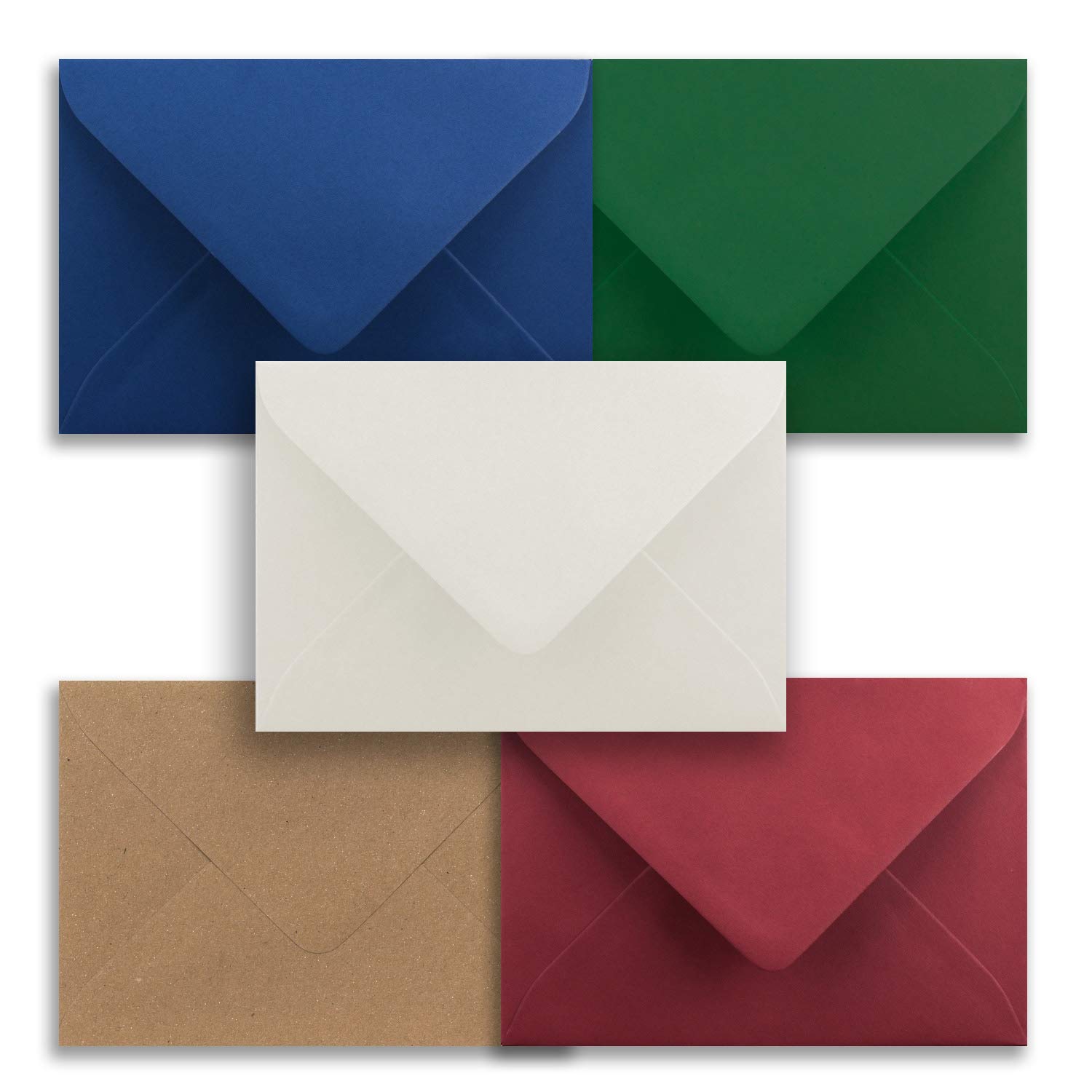 Seasons - Set, Dark Red, Dark Blue, Dark Green, Sand, Natural White, 50 Items - Image 3
