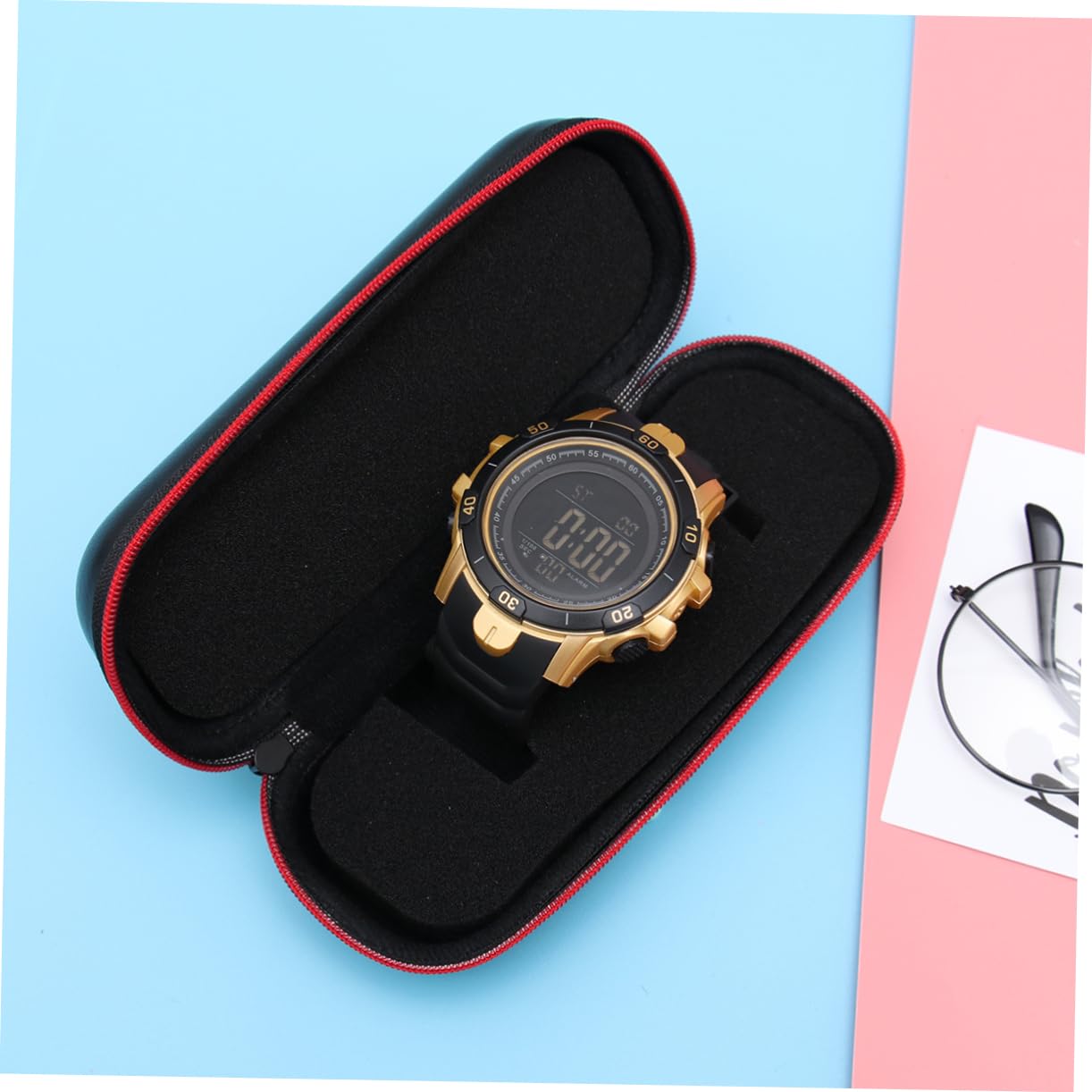 SOIMISS 6stücke Eva Uhrenbox Für Reisen Tragbare Wasserdichte Und Stoßfeste Aufbewahrungsbox Für Armbanduhren Ohne Uhren Für Persönliche Und Geschäftliche Nutzung