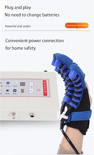 Miniatura 4 de IROO Therapeutic Rehabilitative Gloves Finger Orthosis Smart Rechargeable Finger Training Device for Stroke Hemiplegia Hand Dysfunction Patients