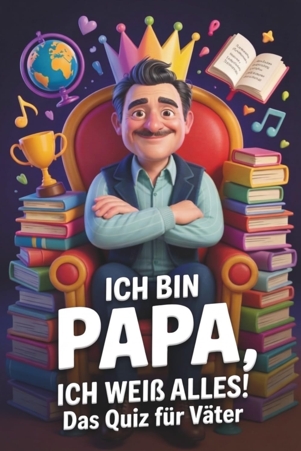 Ich bin Papa, ich weiß alles! Das Quiz für Väter: Geburtstagsgeschenk & Vatertagsgeschenk für Papa