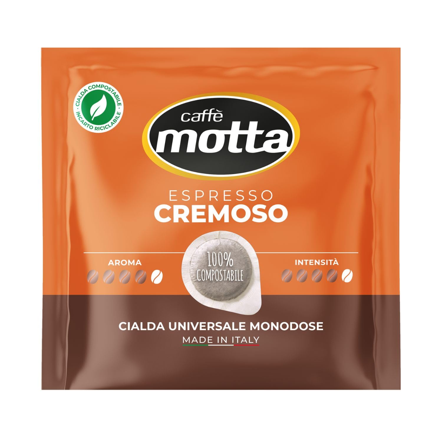 Caffe Motta Espresso ESE Pods 150 Pods - Made in Italy (150 pods)