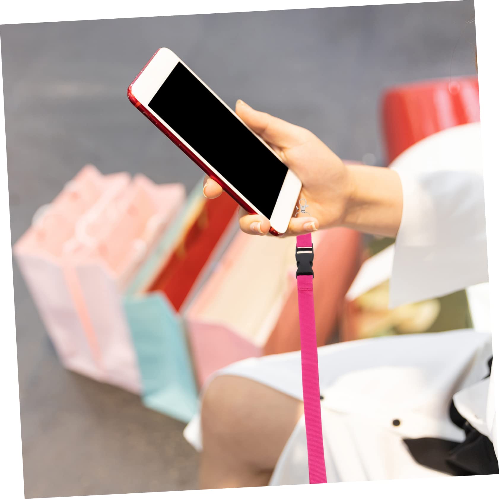 Hemobllo 10pezzi Cordino Per Telefono Tracolla Decorativa Poliestere Comoda e Resistente Adatta Per Smartphone e Chiavi