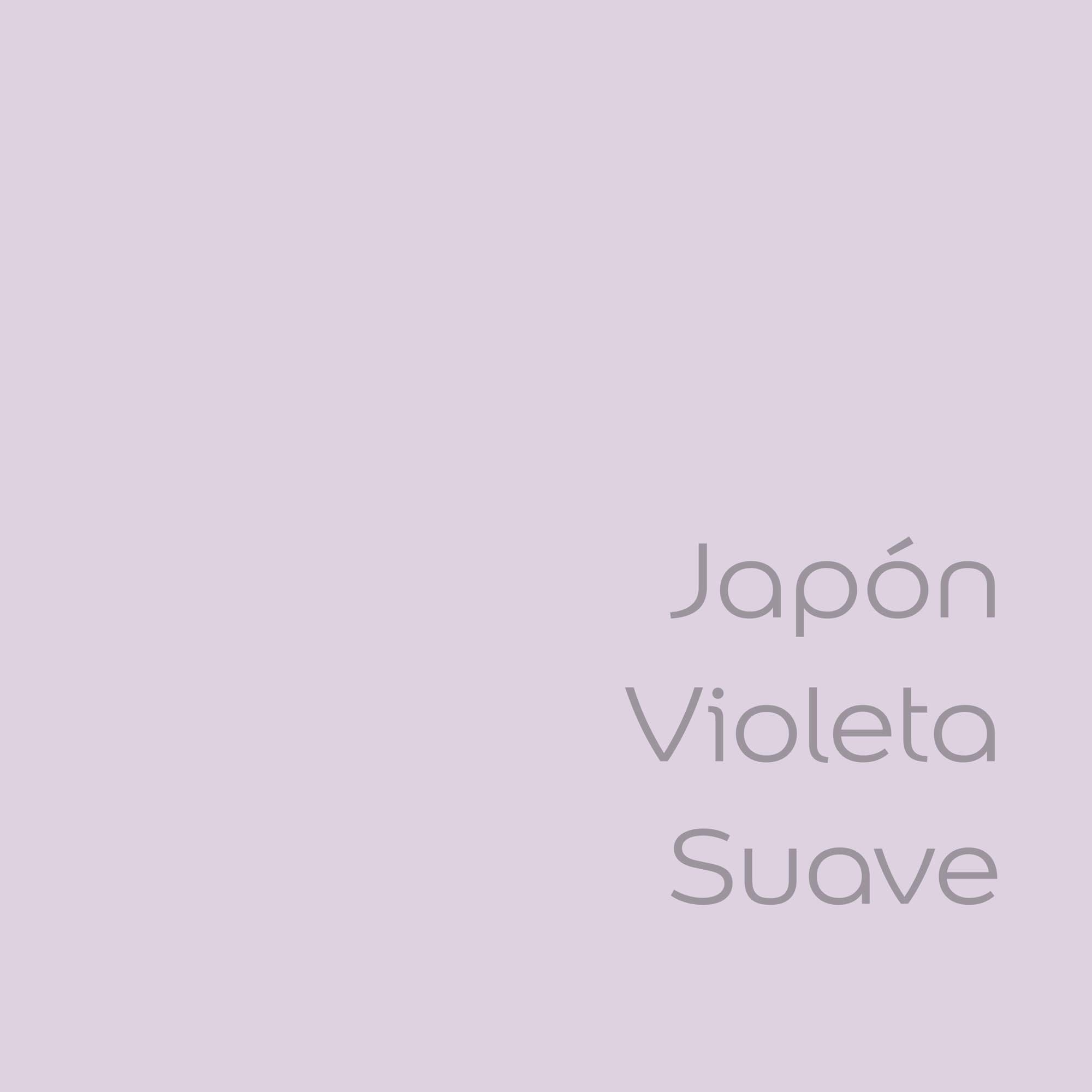 Bruguer Colores del Mundo, Pintura acrilica para paredes monocapa Japón Violeta Suave 4 L