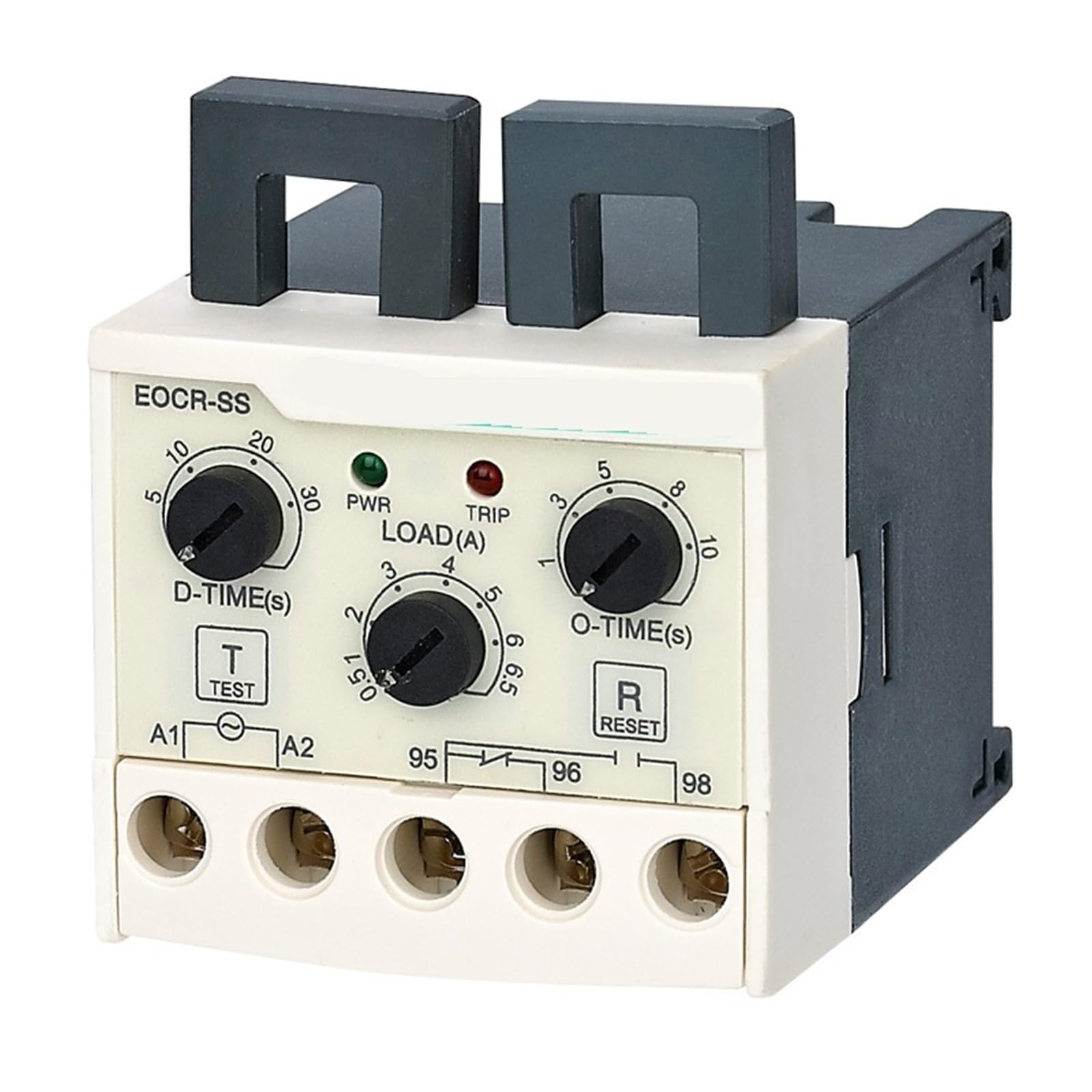 Relais de surcharge thermique EOCR-SS-220 protecteur de moteur électrique triphasé 5-70A