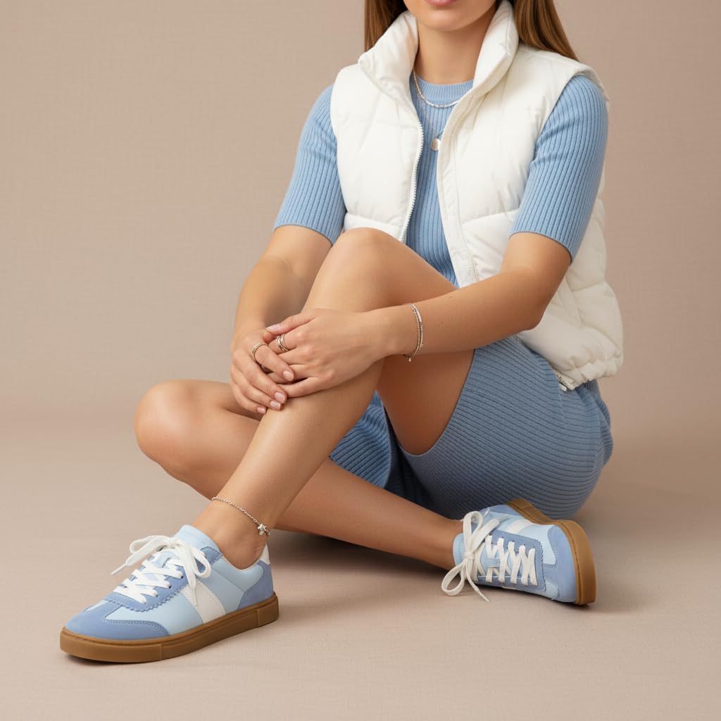 CUSHIONAIRE Balance Womens Sneakers, Casual Tennis Shoes for Women with Memory Foam and Slip Resistant Outsole - Image 8