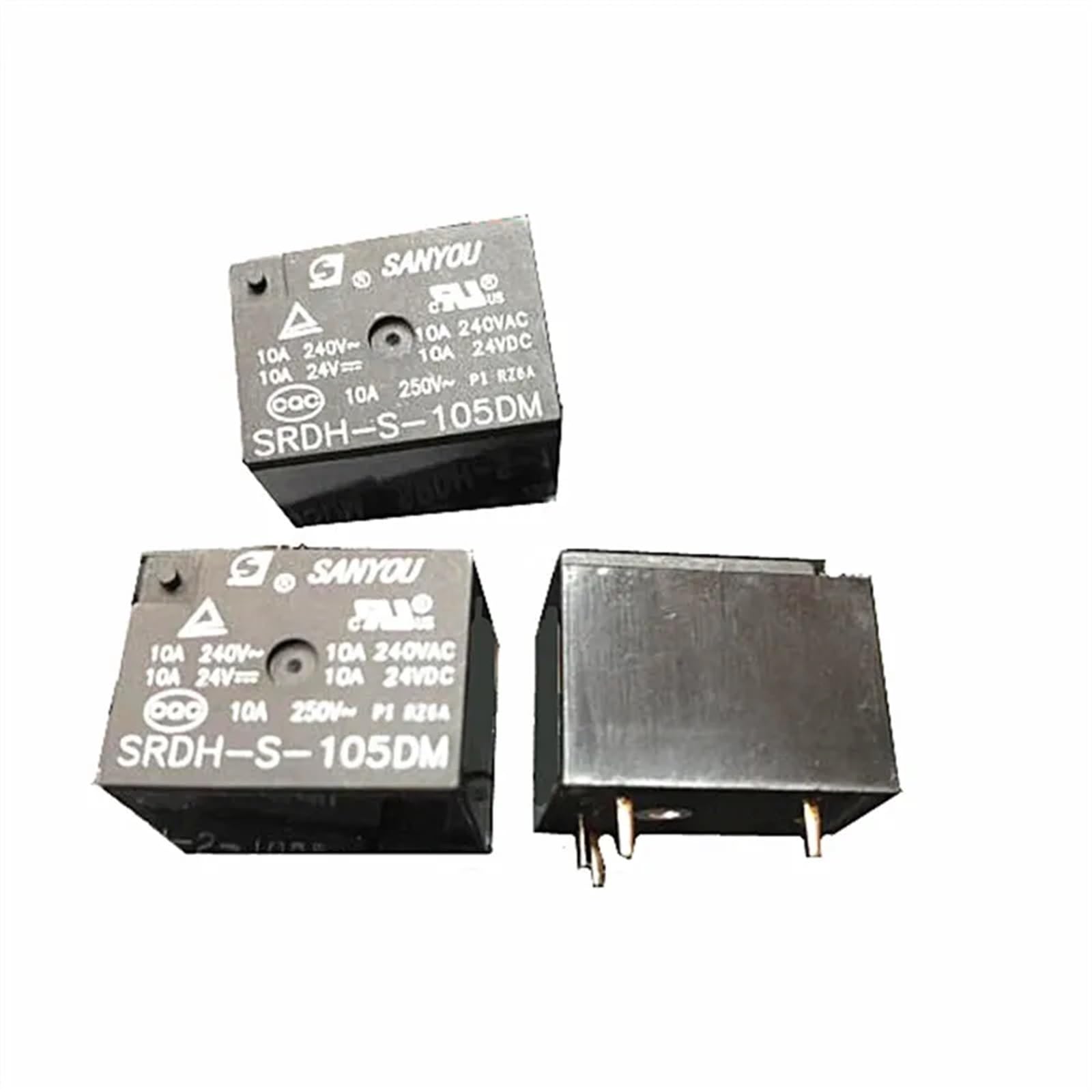 SRDH-S-105DM SRDH S 105DM SRDHS105DM 5VDC DC5V 5V 10A 4PIN (Size : 10PCS)