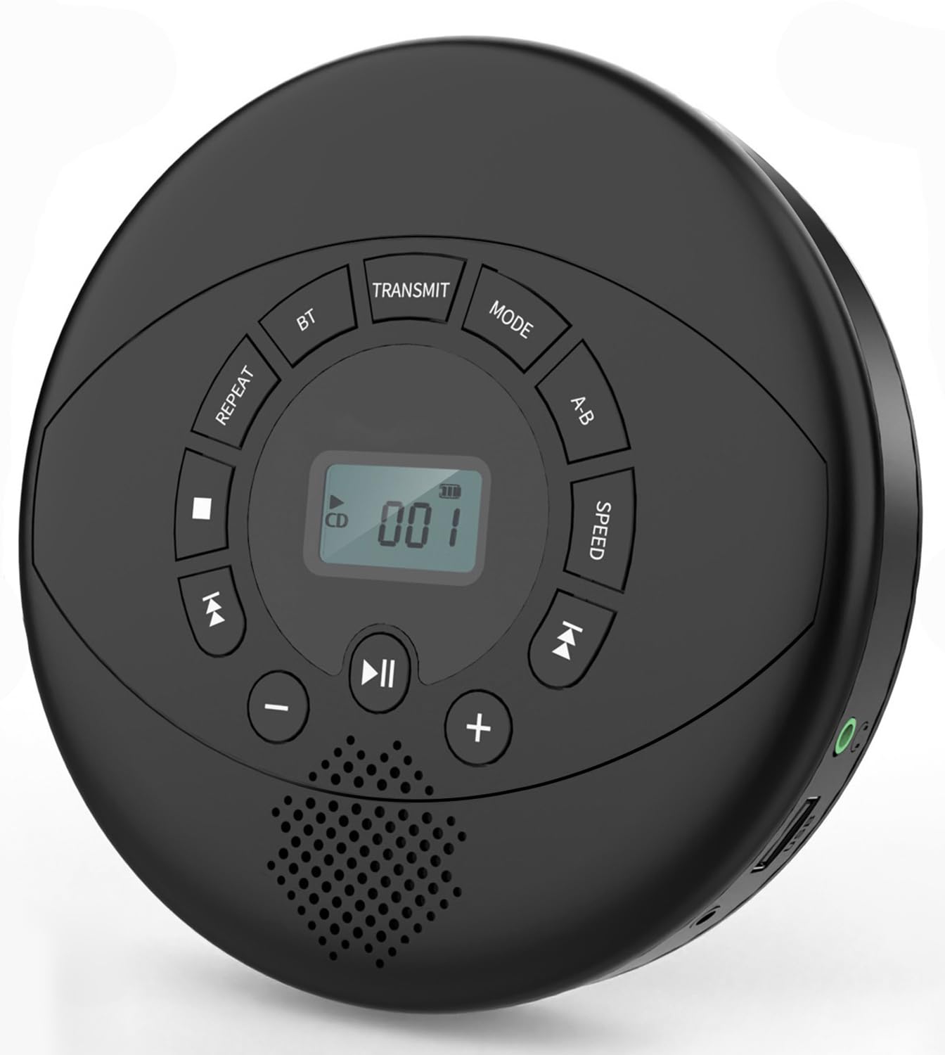 cdプレーヤー スピーカー内蔵 充電式 ブラック Amazon.co.jp: CDプレーヤー スピーカー内蔵式 ポータブルCDプレーヤー