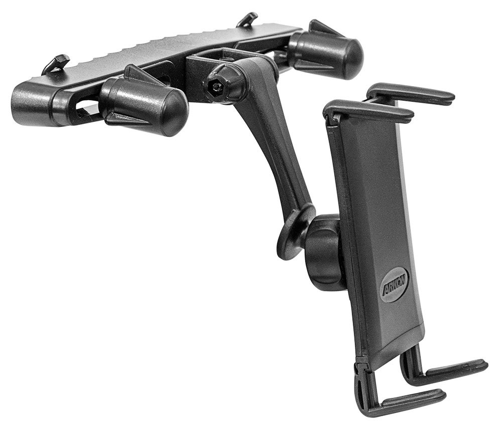 Soporte para reposacabezas de coche Arkon negro para iPad Mini y Galaxy Tab 6
