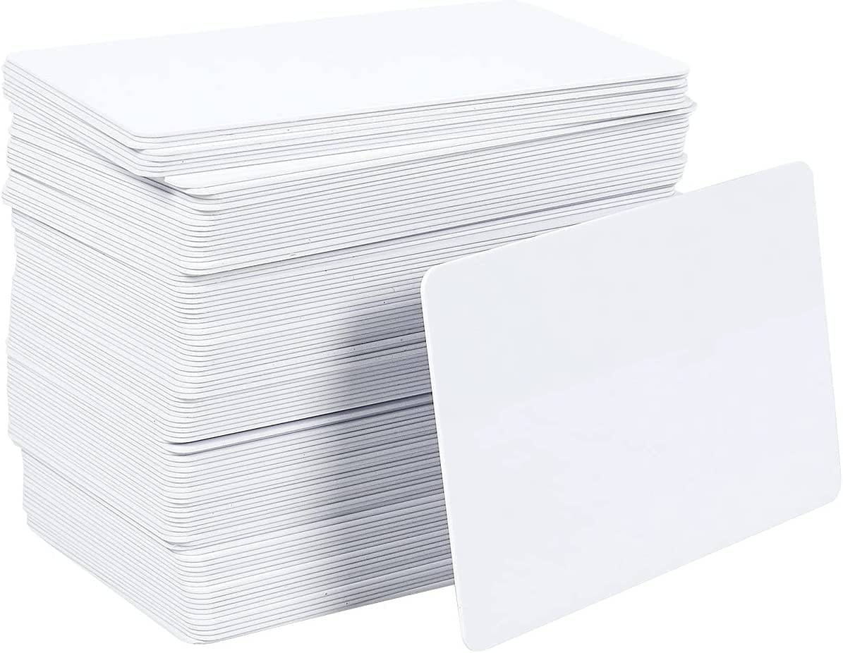 Rubik NFC Ntag215 Card Tags 13.56 MHz Blank White PVC NTAG 215 Smart Cards Compatible with NFC Enabled Mobile Phones and Devices (200 Cards)