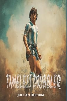 Timeless Dribbler: Lionel Messi, the G.O.A.T, transported back in time-not to a pristine stadium or a luxurious gala, but to the gritty streets and uneven pitches of 1970s Buenos Aires