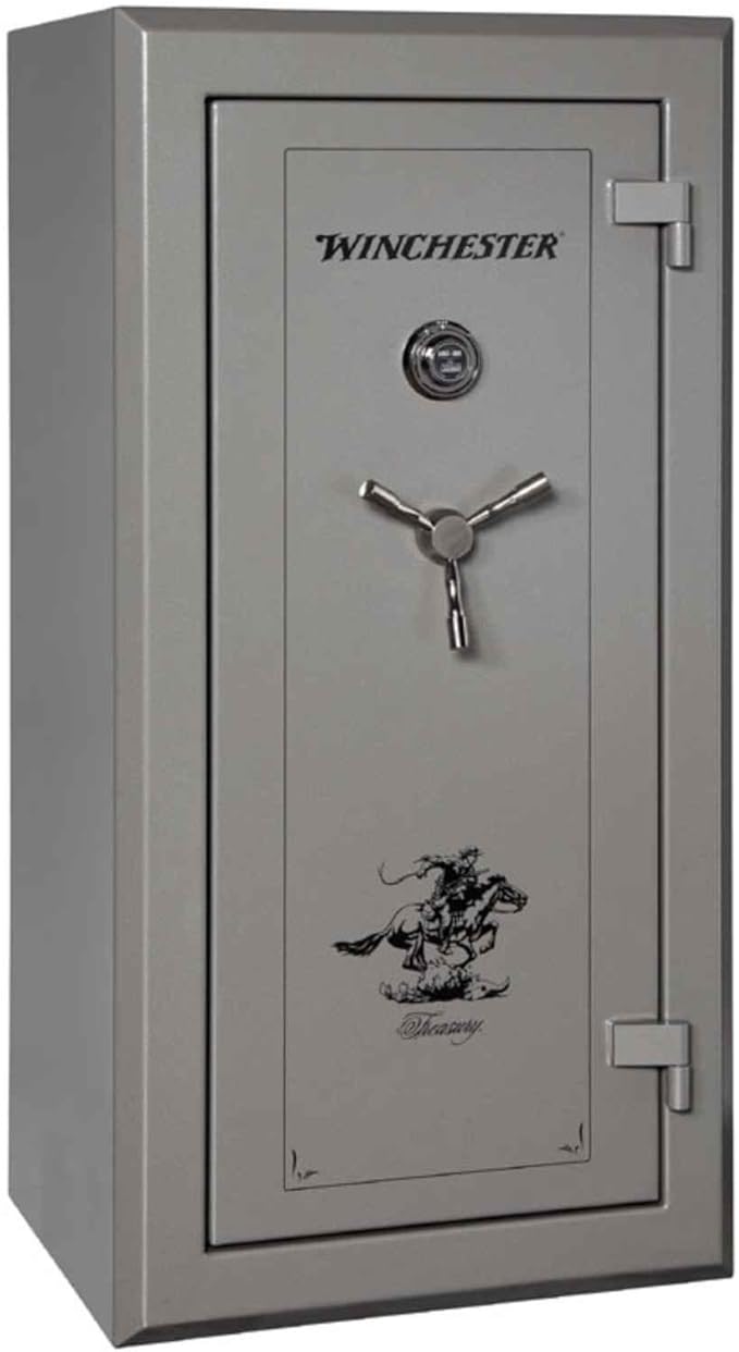 Winchester Treasury 26 Gun Safe Elock Grey Sports