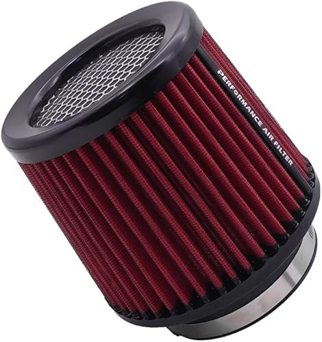 3 filtros de entrada de aire frío de 3.5 y 4 pulgadas, filtros de aire de cono de rendimiento de 2.992 in, 3.504 in, 3.976 in, universales para