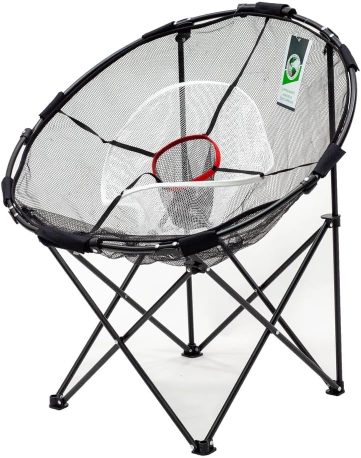 JEF WORLD OF GOLF Collapsible Chipping Net, 30 inch (GS1012), Black