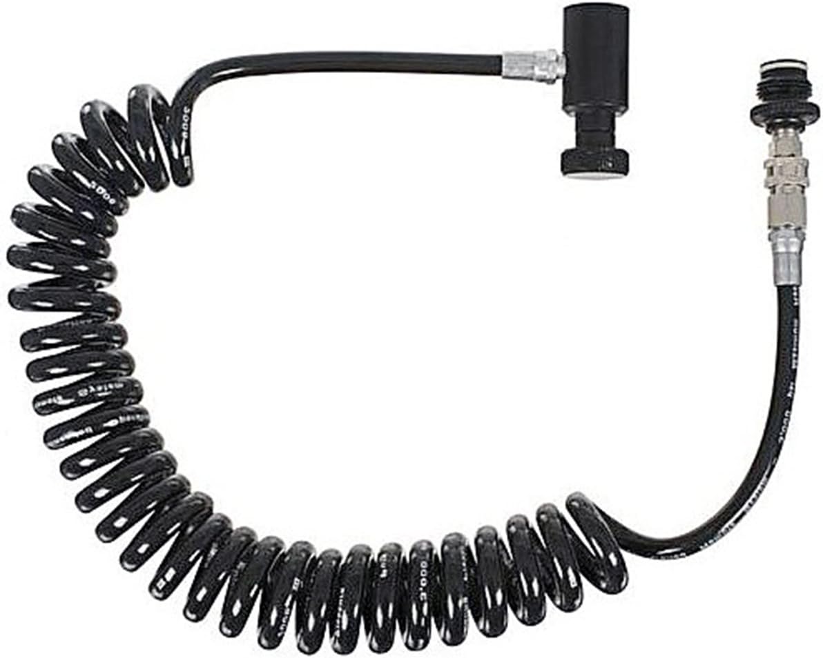 3Skull Paintball Coiled Remote with Quick Disconnect