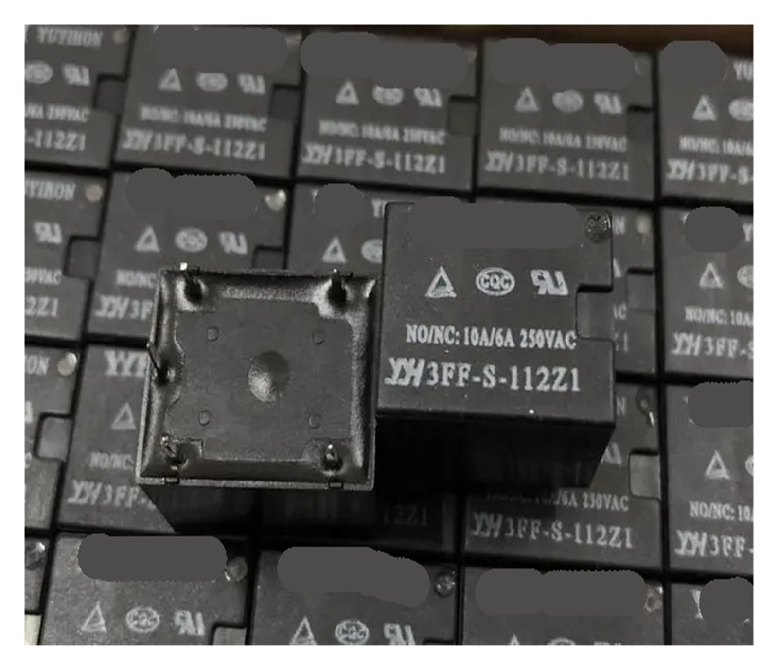 Relais YYH3FF-S-112Z1 T73-1C-12V-10A composant 5 broches PCB